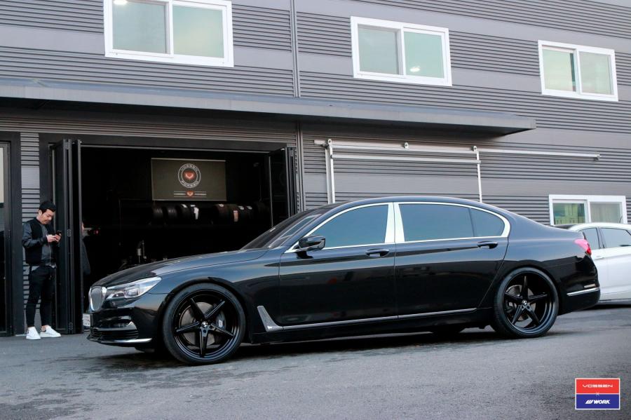 BMW 750Li xDrive X Work on Vossen Wheels (VWS-3) '2018